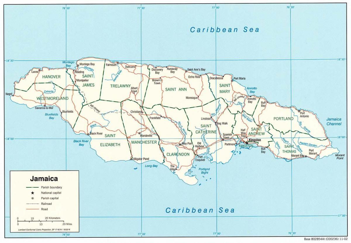 ο τζαμαϊκανός χάρτης