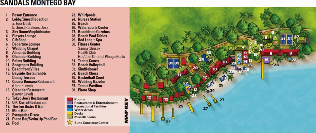 jamaica resort montego bay χάρτης