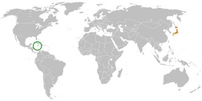 Τζαμάικα στο χάρτη του κόσμου